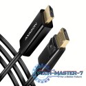 RVD-HI14C2 Adapter aktywny DisplayPort -> HDMI 1.4, kabel 1,8m, 4K/30Hz