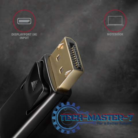 RVD-HI14C2 Adapter aktywny DisplayPort -> HDMI 1.4, kabel 1,8m, 4K/30Hz RVD-HI14C2 Adapter aktywny DisplayPort -> HDMI 1.4, kabel 1,8m, 4K/30Hz
