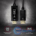 RVD-HI14C2 Adapter aktywny DisplayPort -> HDMI 1.4, kabel 1,8m, 4K/30Hz