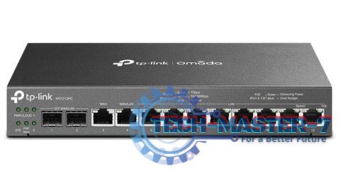 Router VPN Gigabit PoE+ Omada 3-w-1 ER7212PC
