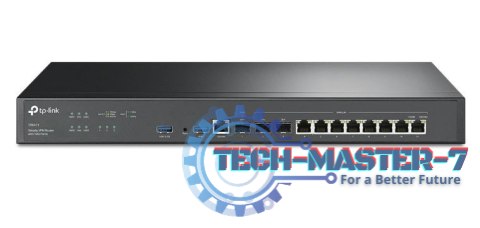 Router gigabitowy VPN Omada z portami 10G ER8411