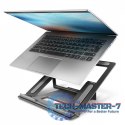 STND-L Podstawa do laptopów aluminiowa 10-16", 4 regulowane kąty nachylenia