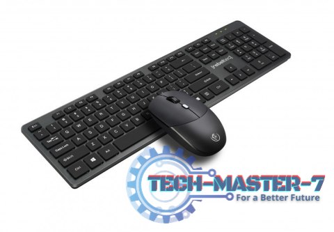 Zestaw bezprzewodowy klawiatura + mysz MAXIM 2,4GHz, zasięg 10m nano odbiornik USB 104 klawisze QWERTY Zestaw bezprzewodowy klawiatura + mysz MAXIM 2,4GHz, zasięg 10m nano odbiornik USB 104 klawisze QWERTY
