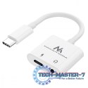 Adapter USB type-C 3,5 mm jack PD MCTV-848