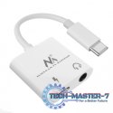 Adapter USB type-C 3,5 mm jack PD MCTV-848