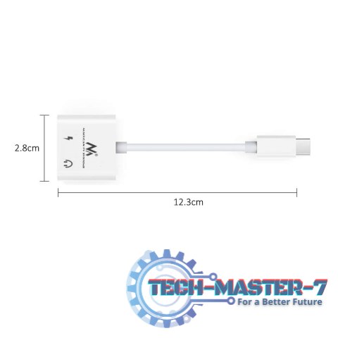 Adapter USB type-C 3,5 mm jack PD MCTV-848 Adapter USB type-C 3,5 mm jack PD MCTV-848