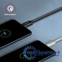 BUCM3-AM20AB Kabel USB-C - USB-A 3.2 Gen 1, 2m, 3A, ALU, oplot, czarny