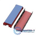 CLR-M2 Chłodnica do dysku aluminiowa pasywna M.2 2280 SSD, silikonowe podkładki termiczne, wysokość 12mm