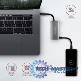 HMC-4G2 Hub USB Gen2 10Gbps, 2x USB-A + 2x USB-C, 13cm USB-C kabel