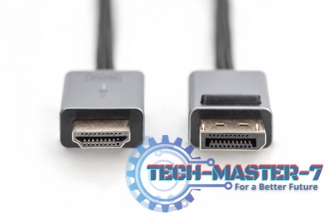 Kabel adapter DisplayPort - HDMI 4K 30Hz DP/HDMI M/M 1,8m Kabel adapter DisplayPort - HDMI 4K 30Hz DP/HDMI M/M 1,8m