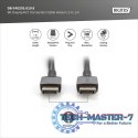 Kabel połączeniowy PREMIUM DisplayPort 8K60Hz UHD DP/DP M/M 1m Czarny