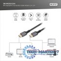 Kabel połączeniowy PREMIUM DisplayPort 8K60Hz UHD DP/DP M/M 1m Czarny