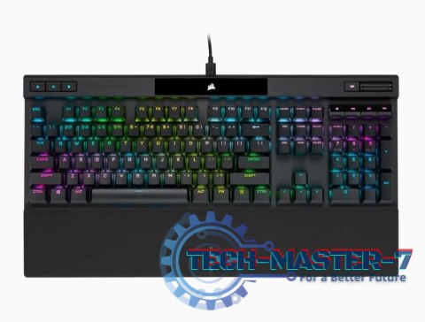 Klawiatura przewodowa K70 RGB Pro Black PBT Keycaps