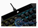 Klawiatura przewodowa K70 RGB Pro Black PBT Keycaps