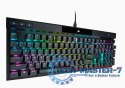 Klawiatura przewodowa K70 RGB Pro Black PBT Keycaps