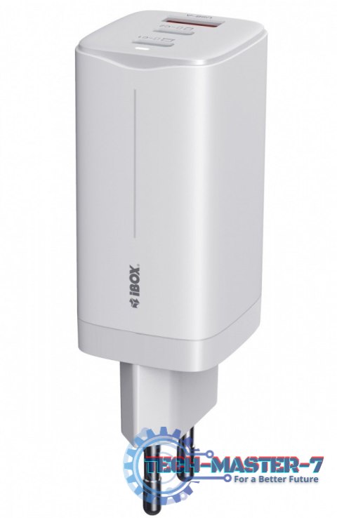 Ładowarka sieciowa ILUC65 GaN 65W USB-C biała