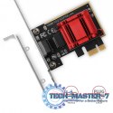PCEE-G25 Karta sieciowa PCIe 1 x 2.5 Gigabit Ethernet port RJ-45 Realtek, PXE, SP & LP