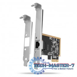 PCEE-GRF Karta sieciowa PCIe 1x Gigabit Ethernet port RJ-45 Realtek SP & LP