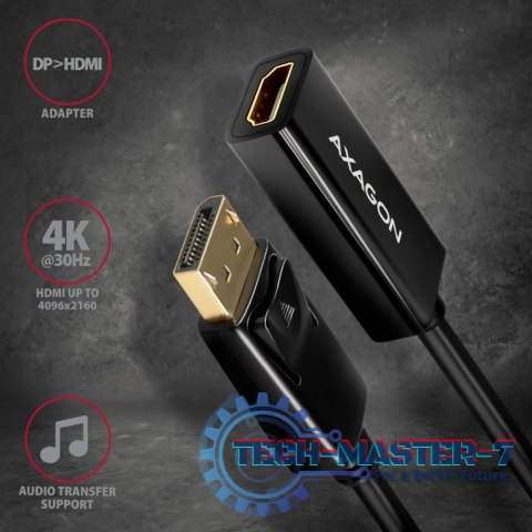 RVD-HI14N Adapter aktywny Displayport -> HDMI 1,4, 4K/30HZ RVD-HI14N Adapter aktywny Displayport -> HDMI 1,4, 4K/30HZ