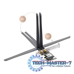 Karta sieciowa WE3000 WiFi AX5400 PCI-E