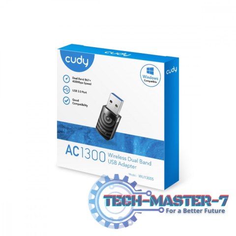 Karta sieciowa WU1300S USB 3.0 AC1300 Karta sieciowa WU1300S USB 3.0 AC1300