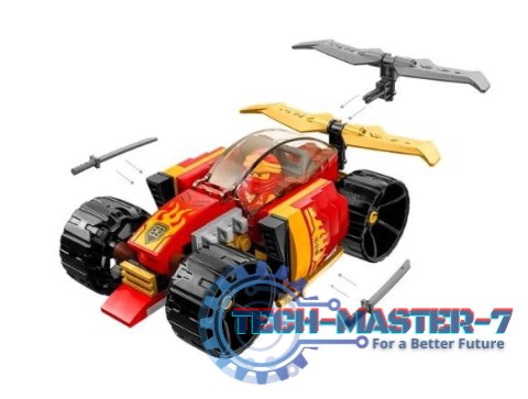 Klocki Ninjago 71780 Samochód wyścigowy ninja Kaia Klocki Ninjago 71780 Samochód wyścigowy ninja Kaia
