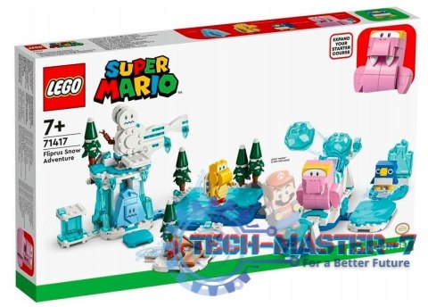 Klocki Super Mario 71417 Śniegowa przygoda Fliprusa - zestaw rozszerzający