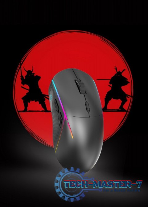 Mysz dla graczy YMS 3500BK SAMURAJ , podwójne łącze, akumulator Mysz dla graczy YMS 3500BK SAMURAJ , podwójne łącze, akumulator