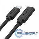 Przedłużacz USB-C 3.1 GEN 2; 4K; PD 100W;M/F; 1,5m; C14086BK-1,5M