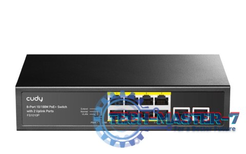 Przełącznik FS1010P 8xFE PoE+ 120W
