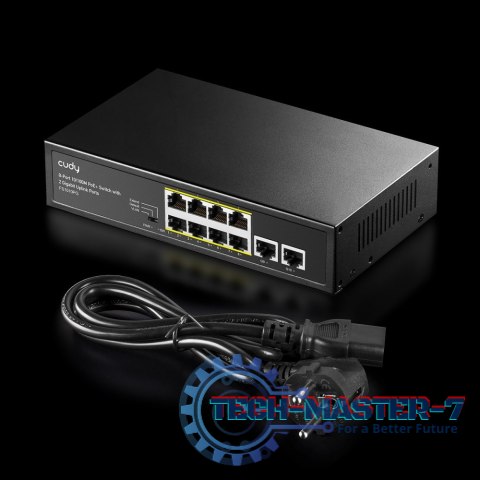 Przełącznik FS1010PG 8xFE PoE+ 120W 2xGigabit Uplink Przełącznik FS1010PG 8xFE PoE+ 120W 2xGigabit Uplink