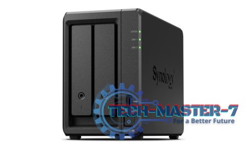 Serwer NAS DS723+ 2x0HDD 2GB DDR4 AMD R1600 3,1Ghz 2x1GbE RJ45 3Y