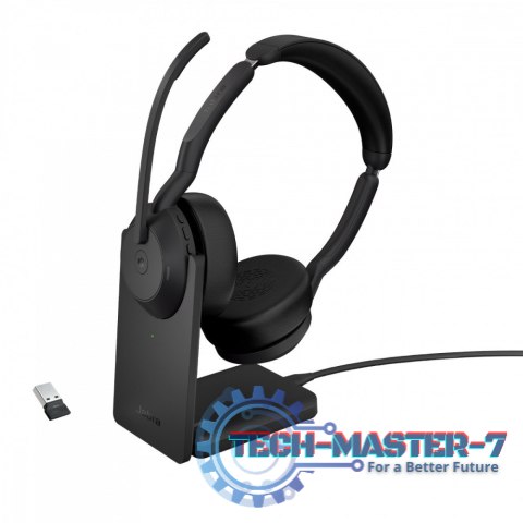 Słuchawki Evolve2 55 Link380a MS Stereo Stojak