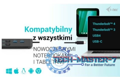 Stacja dokująca USB-C HDMI Dual DP Docking Station Power Delivery 100 W Stacja dokująca USB-C HDMI Dual DP Docking Station Power Delivery 100 W