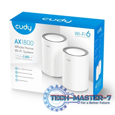 System WiFi Mesh M1800 (2-Pack) AX1800 System WiFi Mesh M1800 (2-Pack) AX1800