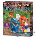 Zestaw kreatywny Odlewy gipsowe - Dinozaury