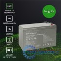 Akumulator AGM | 12V | 7Ah | max. 105A | Security