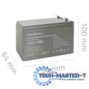 Akumulator AGM | 12V | 7Ah | max. 105A | Security