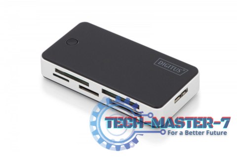 Czytnik kart 5-portowy USB 3.0 SuperSpeed, All-in-one, Czarno-srebrny Czytnik kart 5-portowy USB 3.0 SuperSpeed, All-in-one, Czarno-srebrny