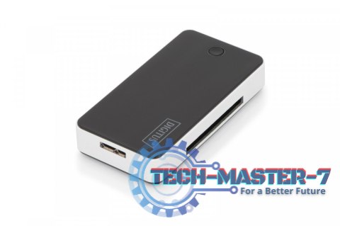Czytnik kart 5-portowy USB 3.0 SuperSpeed, All-in-one, Czarno-srebrny Czytnik kart 5-portowy USB 3.0 SuperSpeed, All-in-one, Czarno-srebrny