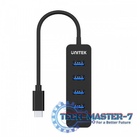 HUB USB-C; 4x USB-A 3.1; Aktywny; 10W; H1117B HUB USB-C; 4x USB-A 3.1; Aktywny; 10W; H1117B