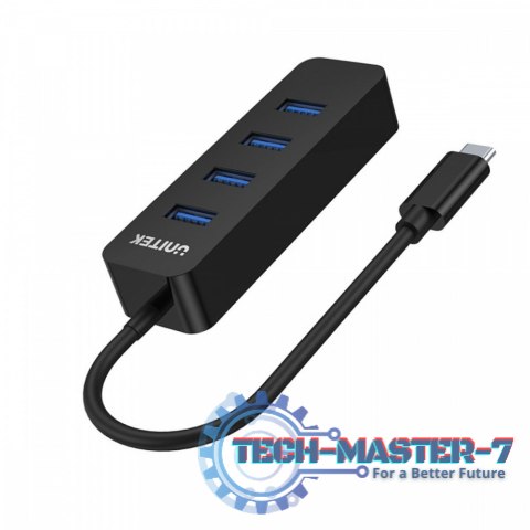 HUB USB-C; 4x USB-A 3.1; Aktywny; 10W; H1117B HUB USB-C; 4x USB-A 3.1; Aktywny; 10W; H1117B