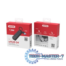 Hub USB-A; 4x USB-A 3.1; Aktywny; 10W; H1117A