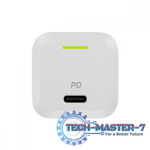 Ładowarka GC PowerGaN 33W PD 3.0 QC 3.0 USB-C biała Ładowarka GC PowerGaN 33W PD 3.0 QC 3.0 USB-C biała