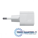 Ładowarka GC PowerGaN 33W PD 3.0 QC 3.0 USB-C biała