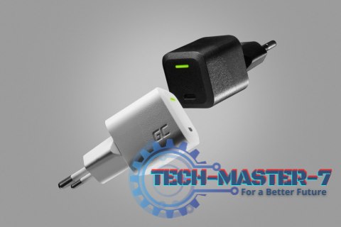 Ładowarka GC PowerGaN 33W PD 3.0 QC 3.0 USB-C biała Ładowarka GC PowerGaN 33W PD 3.0 QC 3.0 USB-C biała