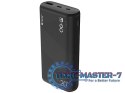 Powerbank Amos 20000mAh QC3.0-PD20W BK czarny