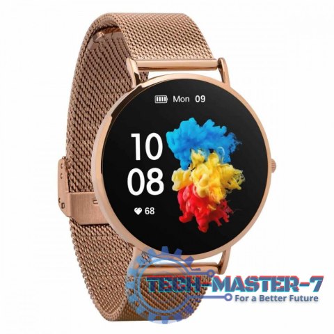 Smartwatch Verona Złoty stalowy Smartwatch Verona Złoty stalowy