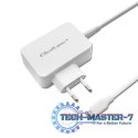 Zasilacz sieciowy 65W | 5-20.3V | 2-3.25A | USB typ C | PD | Biały