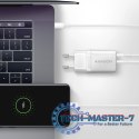 ACU-PQ30W Ładowarka sieciowa PD & QC 30W, QC3.0,4.0/AFC/FCP/PPS/Apple Biała